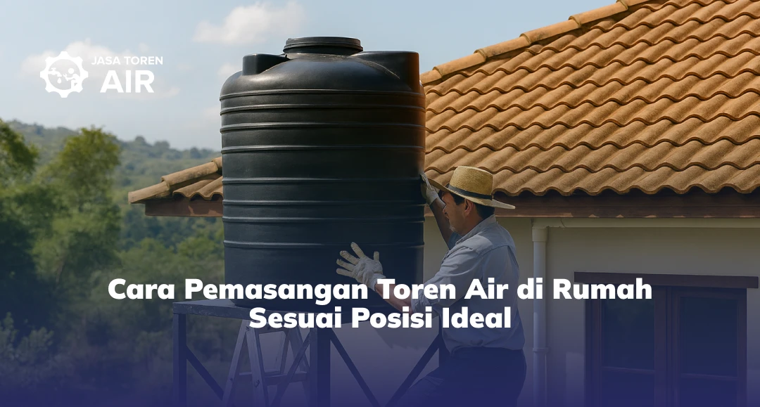 Cara Pemasangan Toren Air di Rumah Sesuai Posisi Ideal