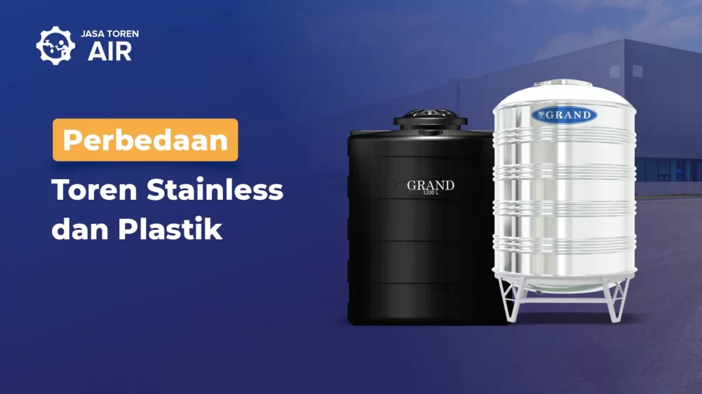 Perbedaan Toren Stainless dan Plastik