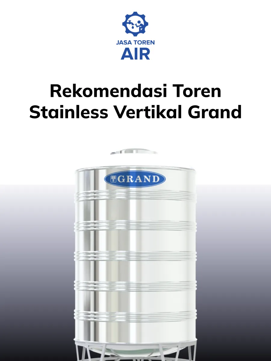 Rekomendasi Toren Stainless Vertikal Grand