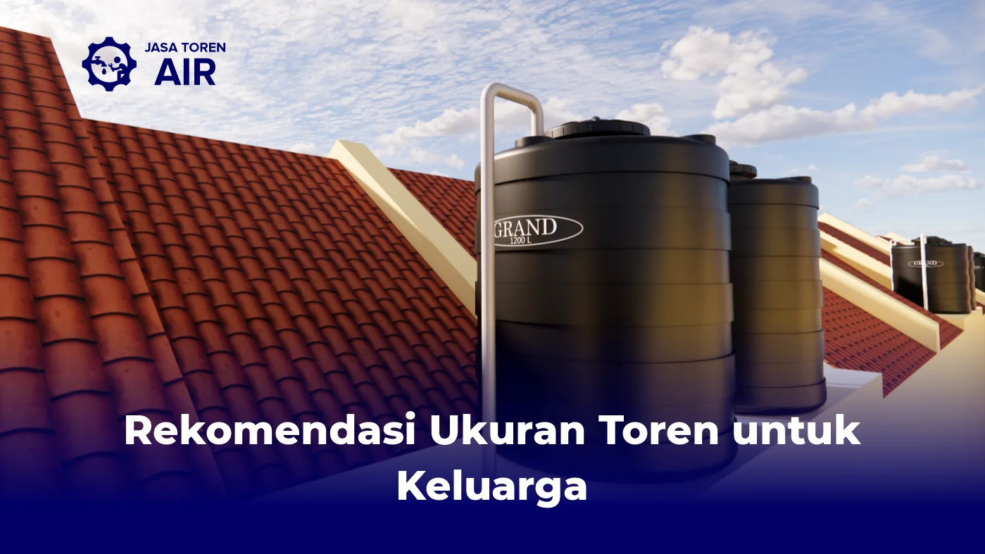 Rekomendasi Ukuran Toren untuk Keluarga