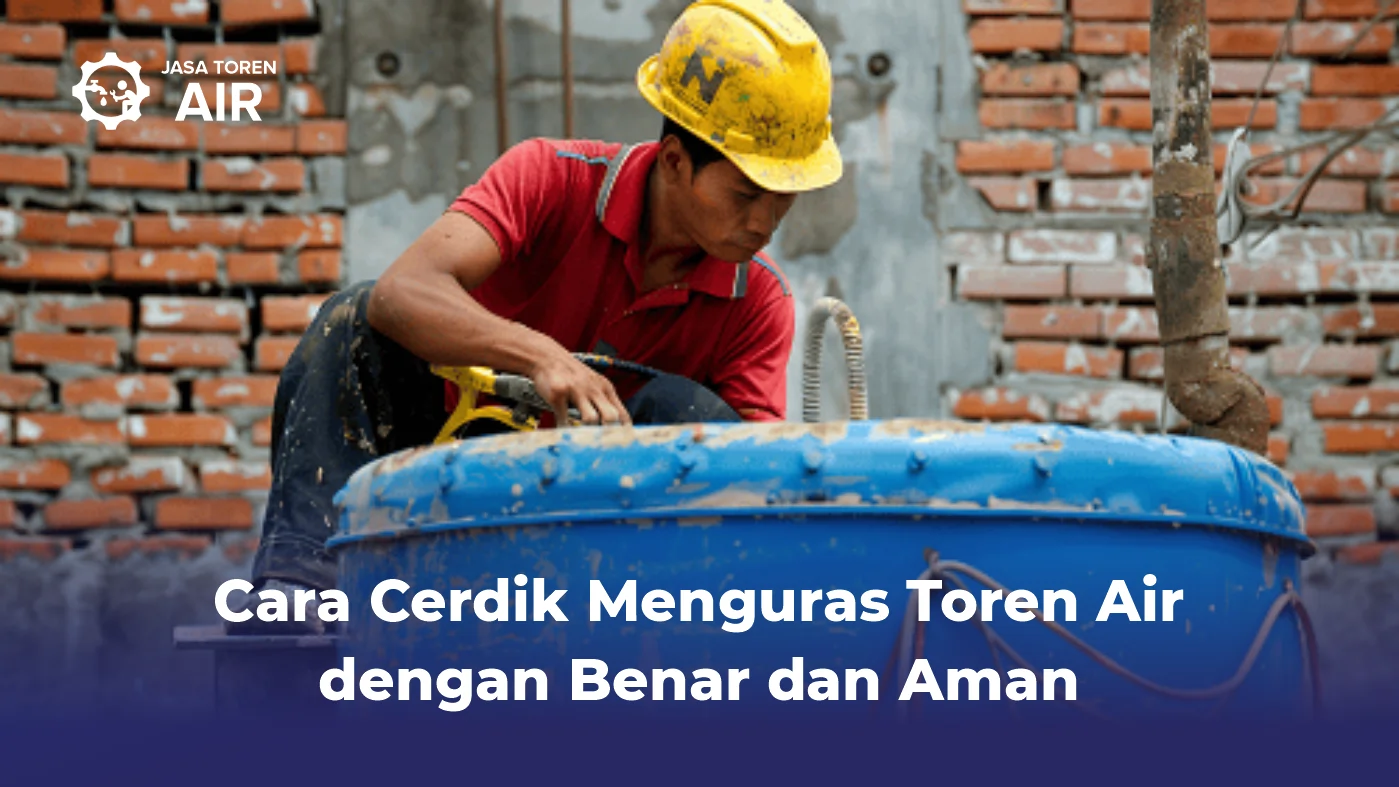 Cara Cerdik Menguras Toren Air dengan Benar dan Aman