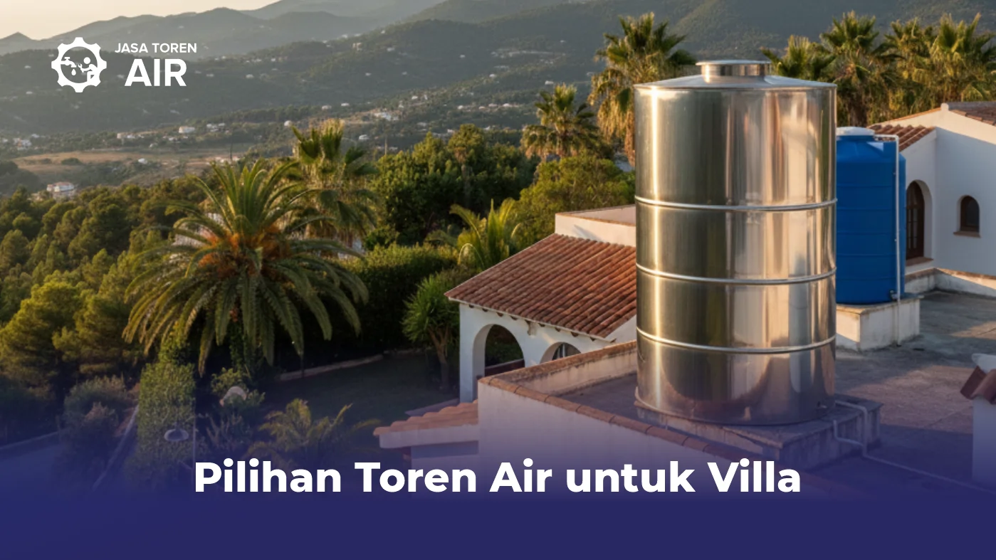 Pilihan Toren Air untuk Villa