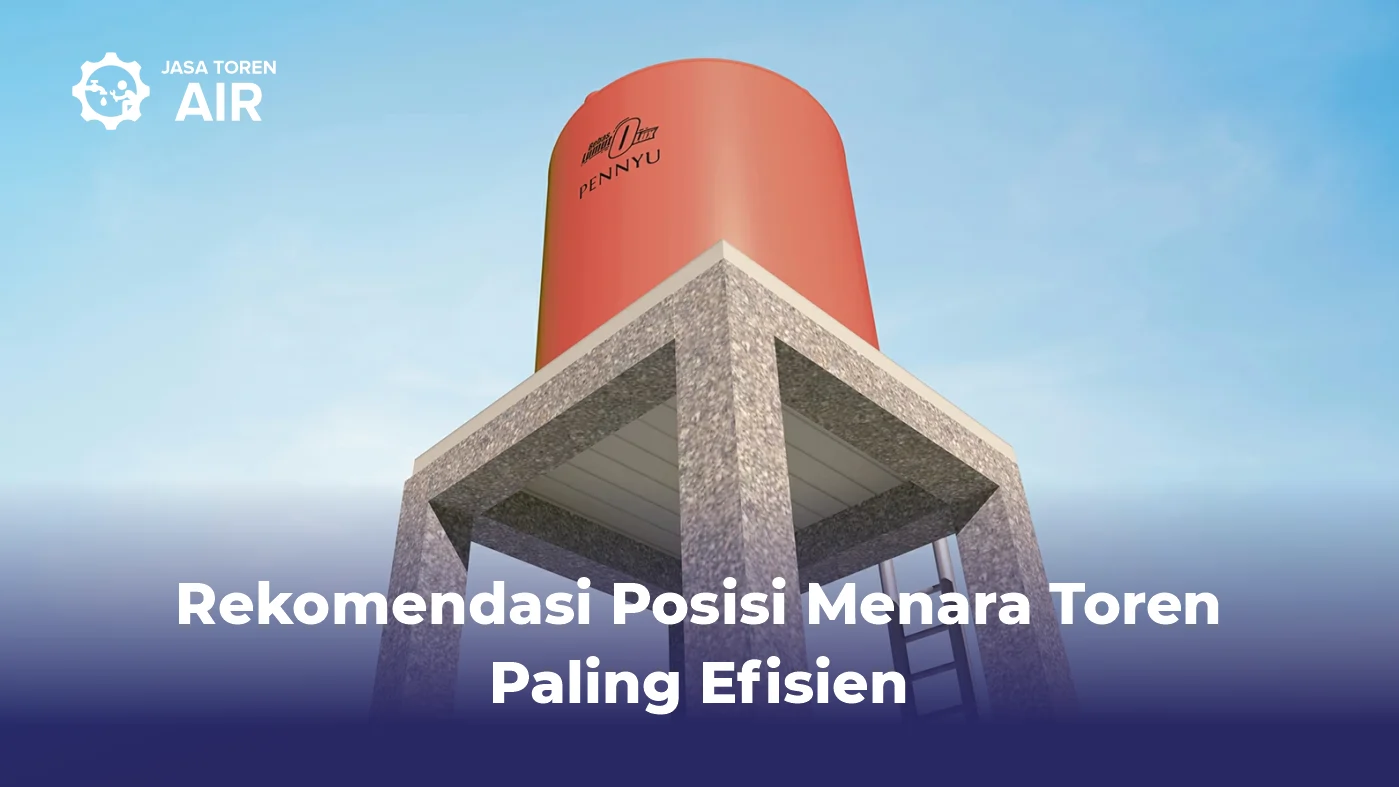 Rekomendasi Posisi Menara Toren Paling Efisien