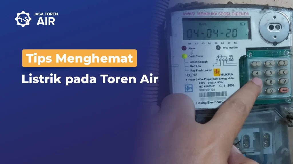Tips Menghemat Listrik pada Toren Air