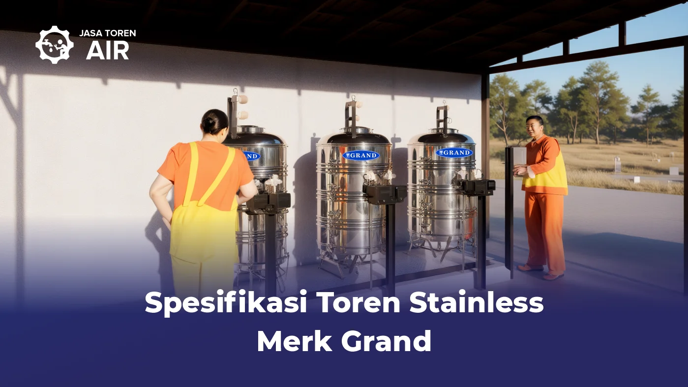 Spesifikasi Toren Stainless Merk Grand
