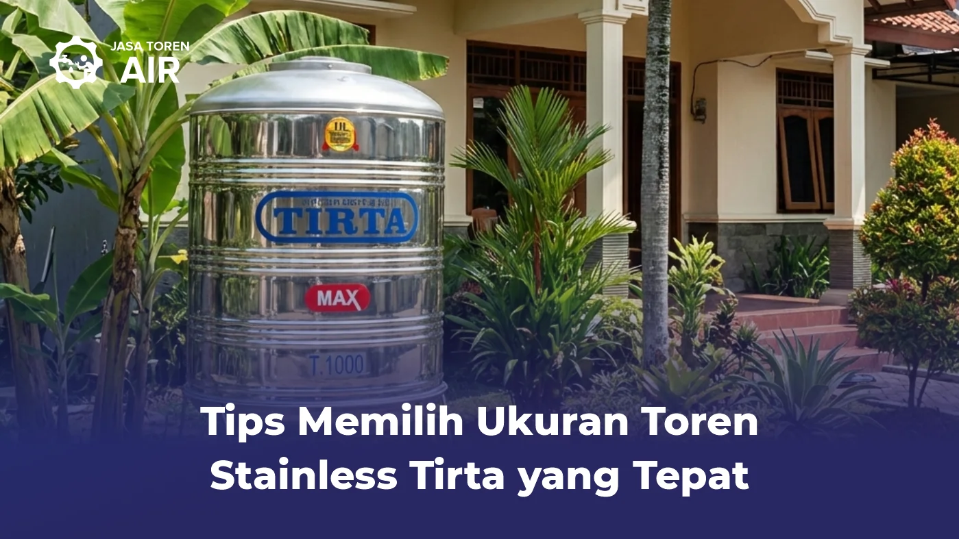 Tips Memilih Ukuran Toren Stainless Tirta yang Tepat