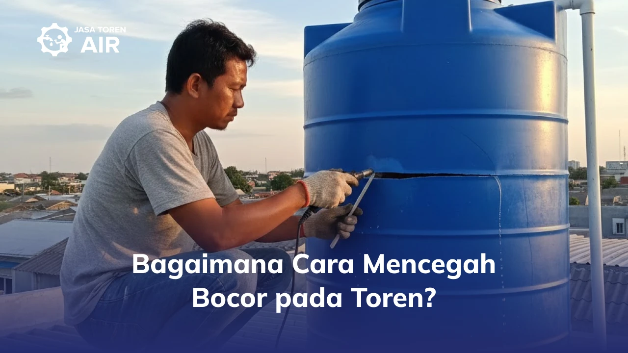 Bagaimana Cara Mencegah Bocor pada Toren?