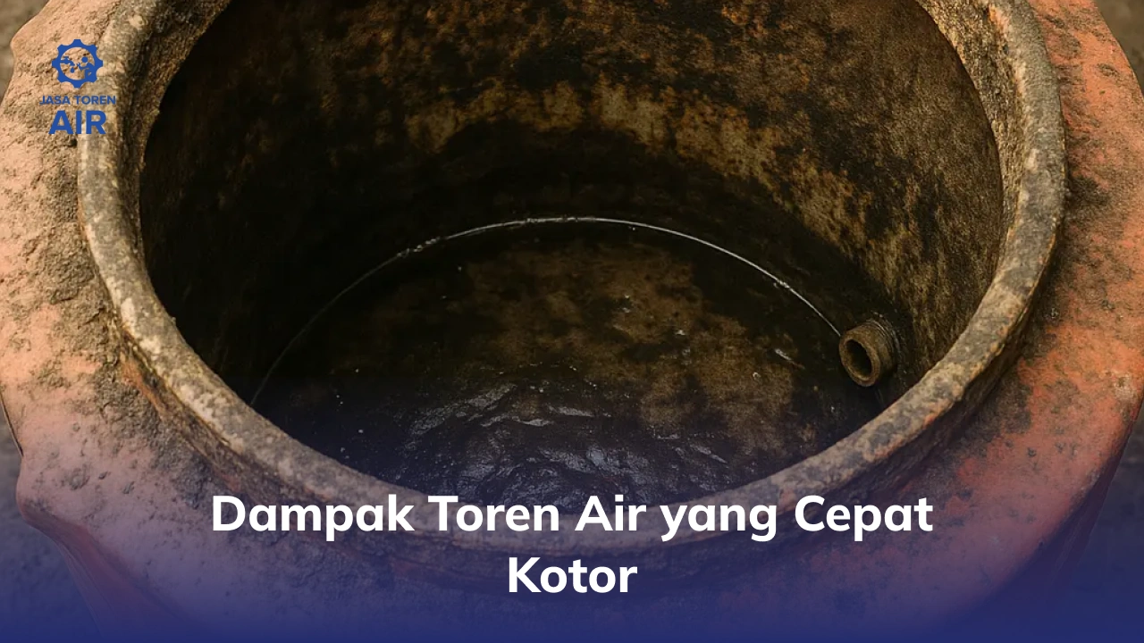 Dampak Toren Air yang Cepat Kotor