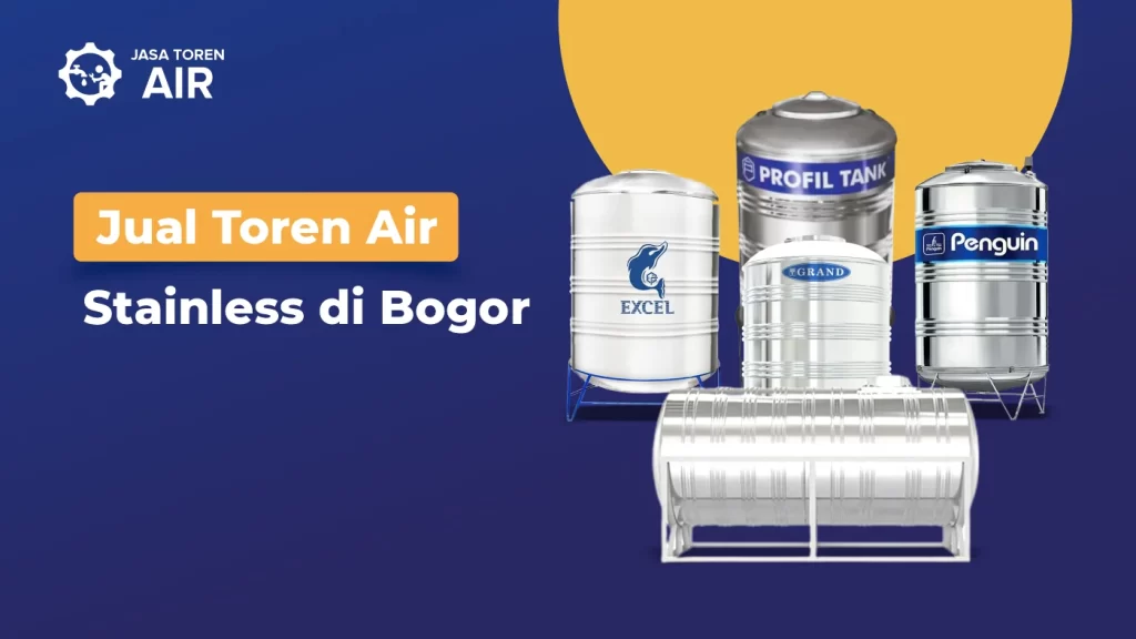 Jual Toren Air Stainless di Bogor