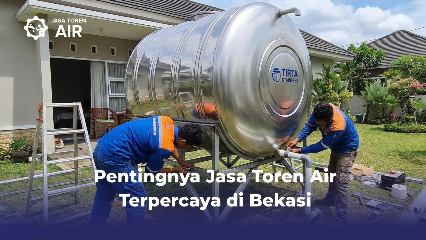 Pentingnya Jasa Toren Air Terpercaya di Bekasi