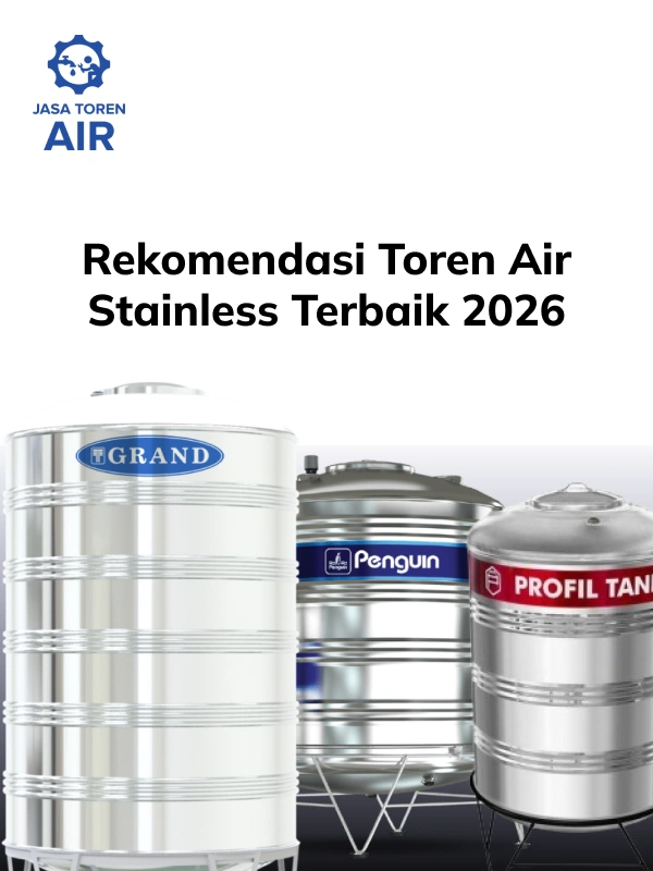 Rekomendasi Toren Air Stainless Terbaik 2026
