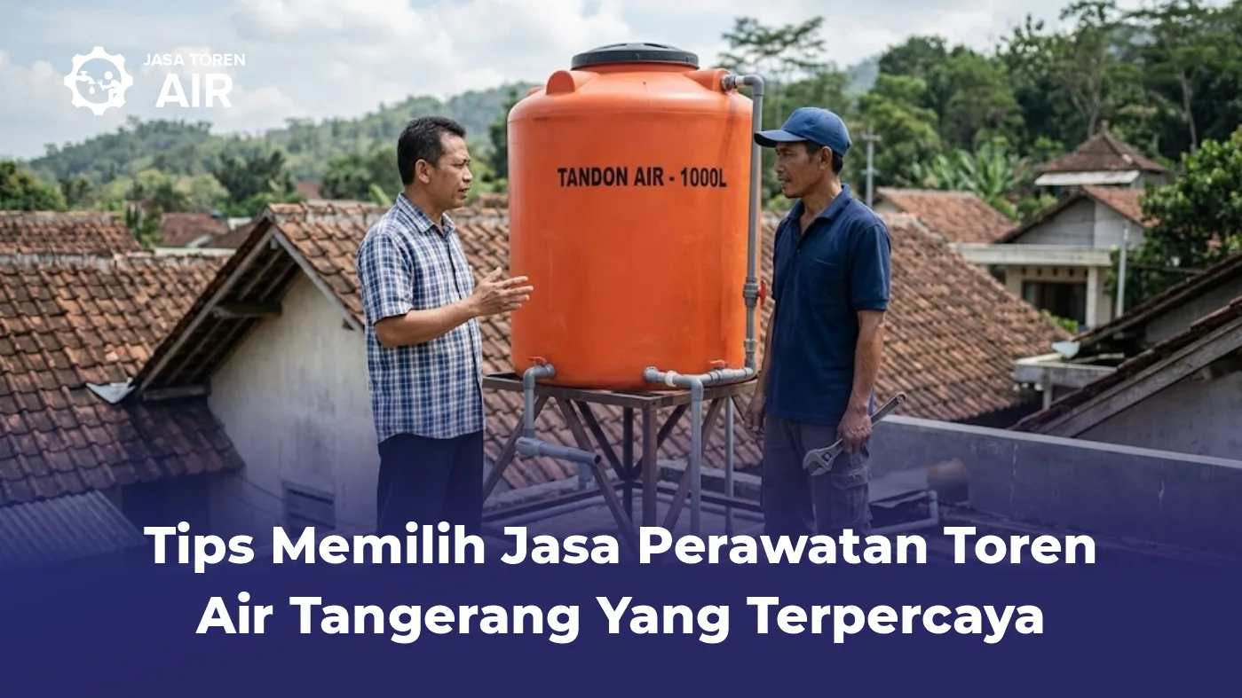 Tips Memilih Jasa Perawatan Toren Air Tangerang Yang Terpercaya
