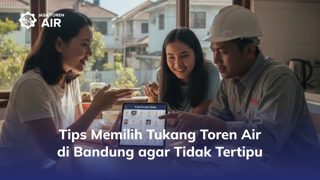 Tips Memilih Tukang Toren Air di Bandung agar Tidak Tertipu