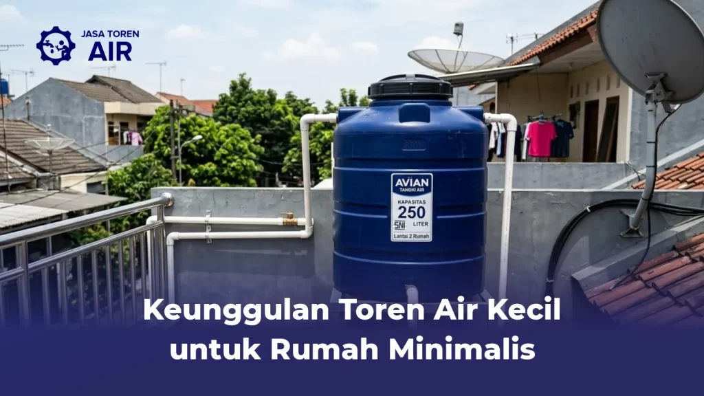 Keunggulan Toren Air Kecil Untuk Rumah Minimalis