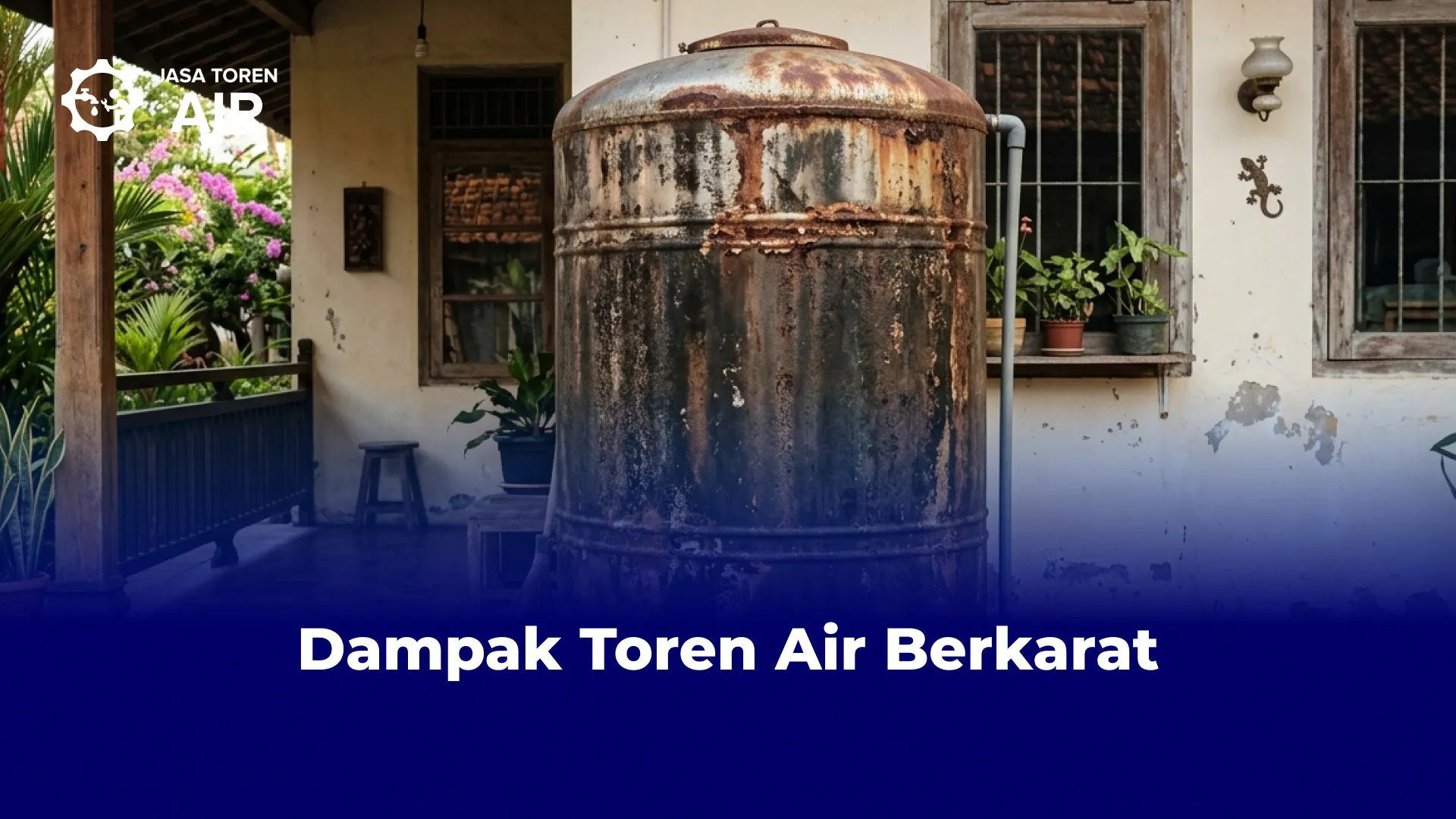 Dampak Toren Air Berkarat