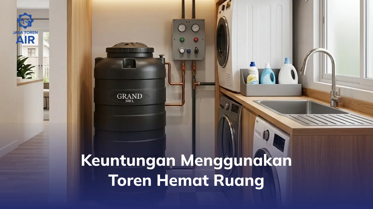 Keuntungan Menggunakan Toren Hemat Ruang