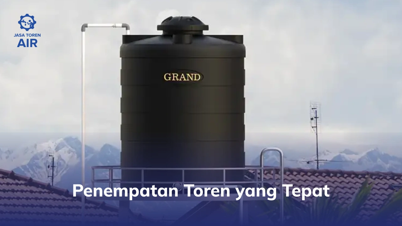 Penempatan Toren yang Tepat