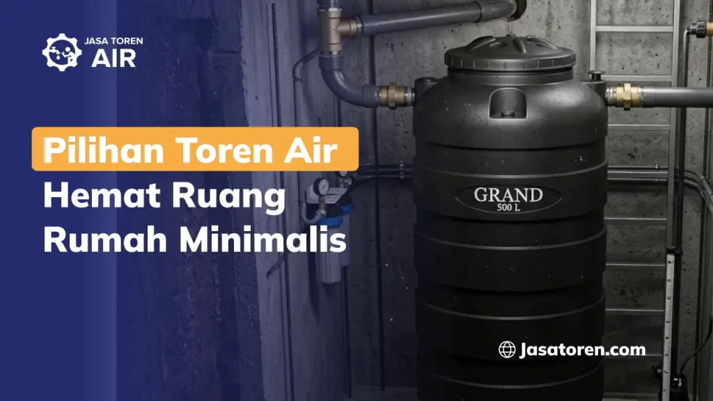 Pilihan Toren Air Hemat Ruang Rumah Minimalis
