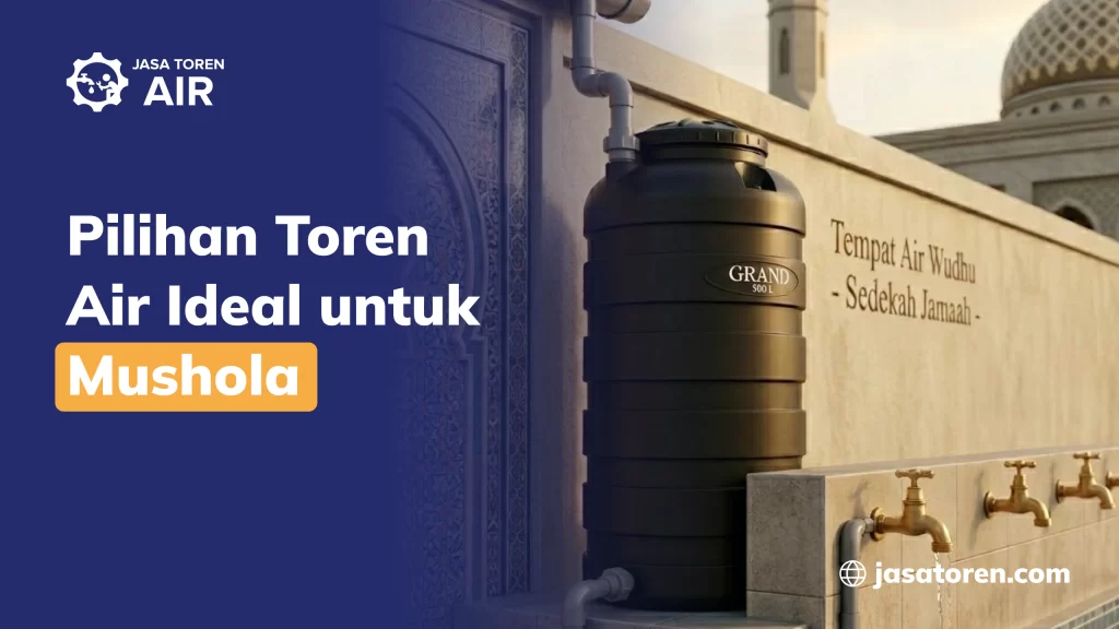 Pilihan Toren Air Ideal untuk Mushola