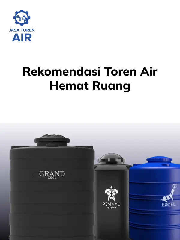 Rekomendasi Toren Air Hemat Ruang