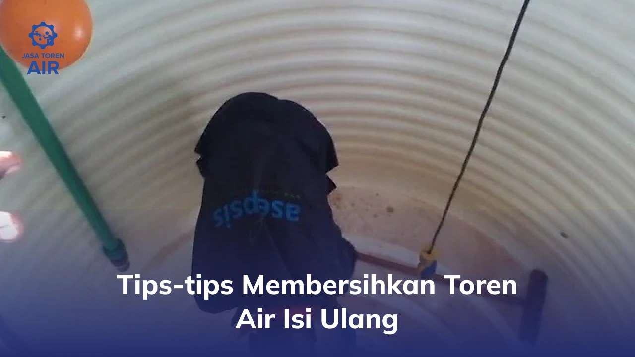 Tips-tips Membersihkan Toren Air Isi Ulang