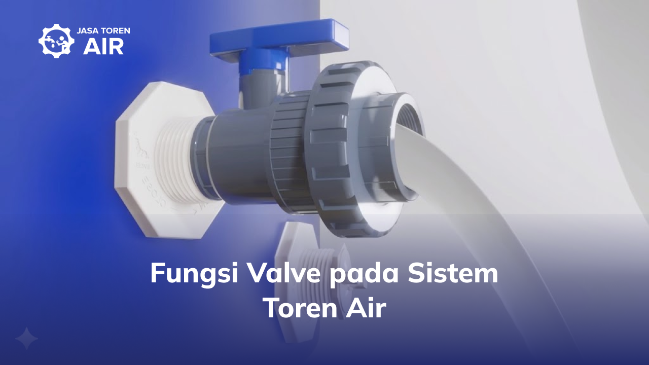 Fungsi Valve pada Sistem Toren Air