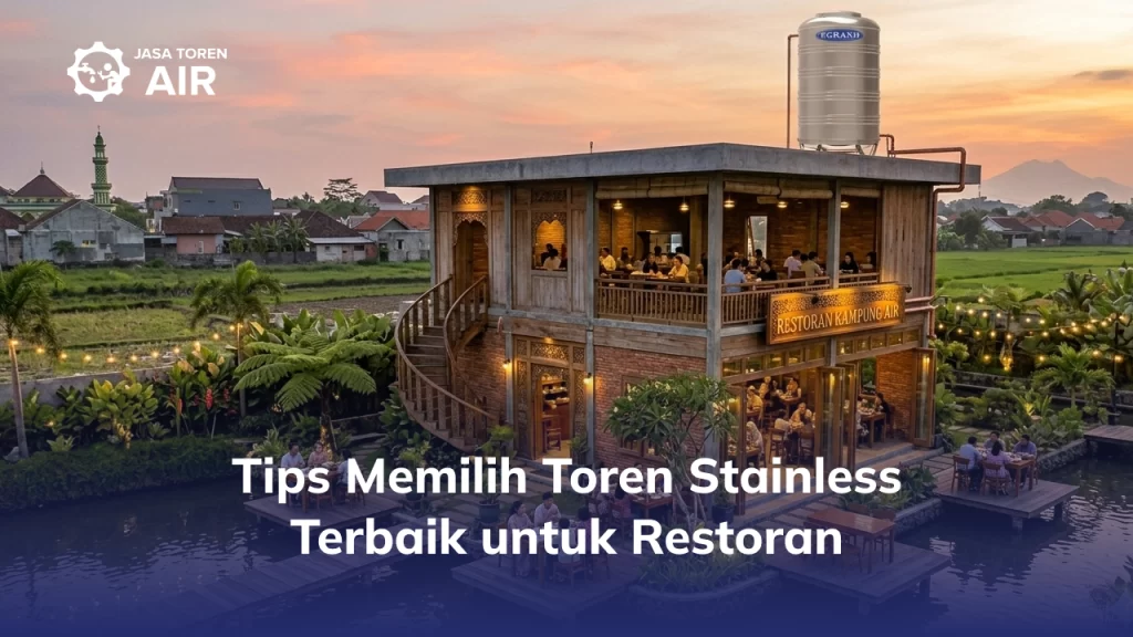 Tips Memilih Toren Stainless Terbaik untuk Restoran