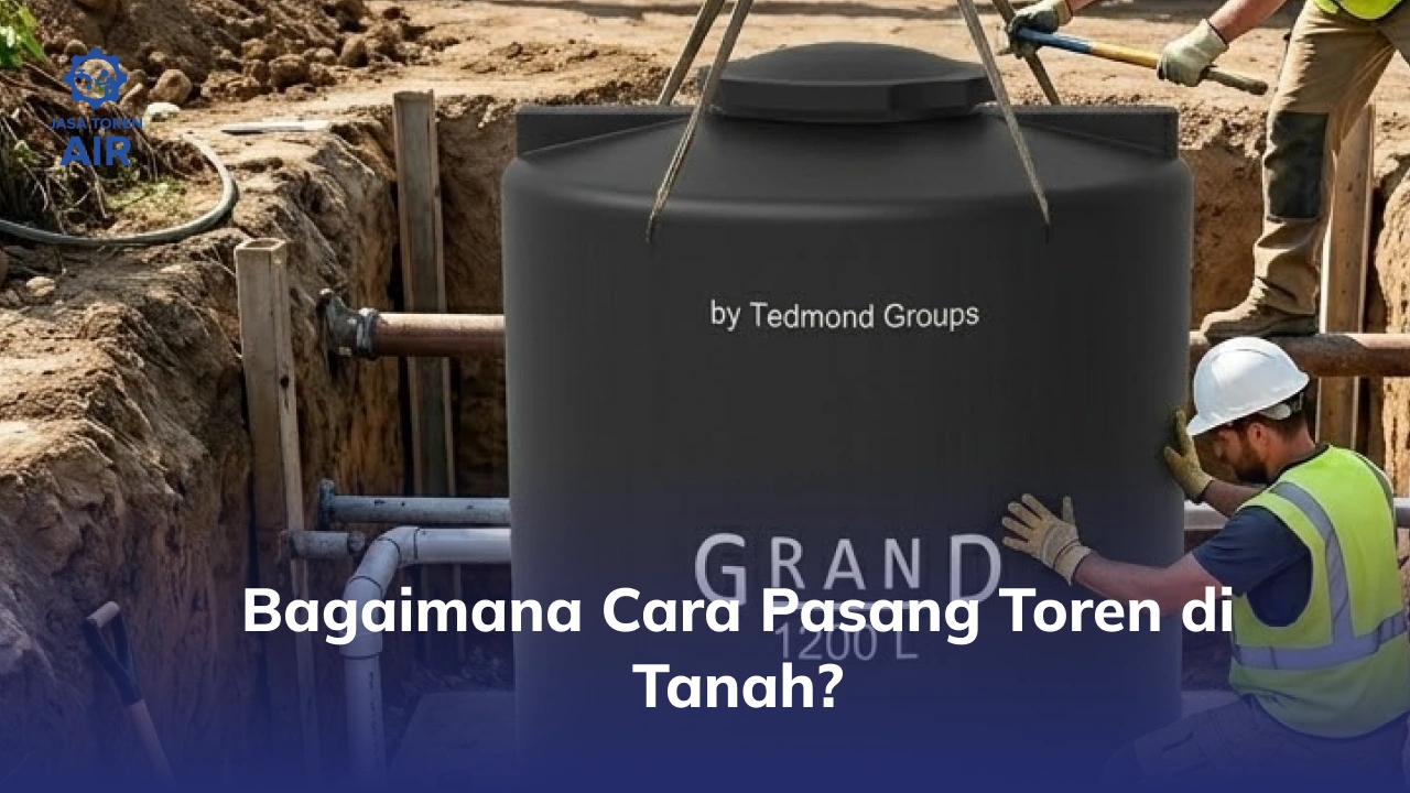 Bagaimana Cara Pasang Toren di Tanah