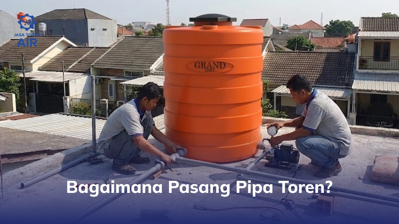 Bagaimana Pasang Pipa Toren