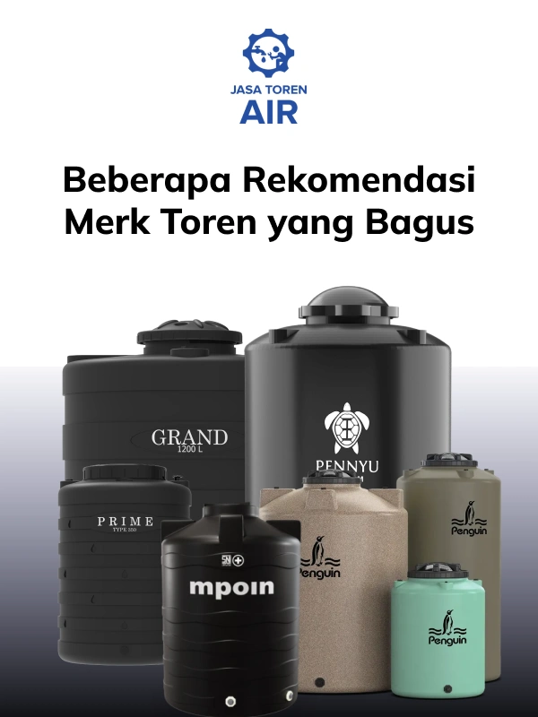 Beberapa Rekomendasi Merk Toren yang Bagus