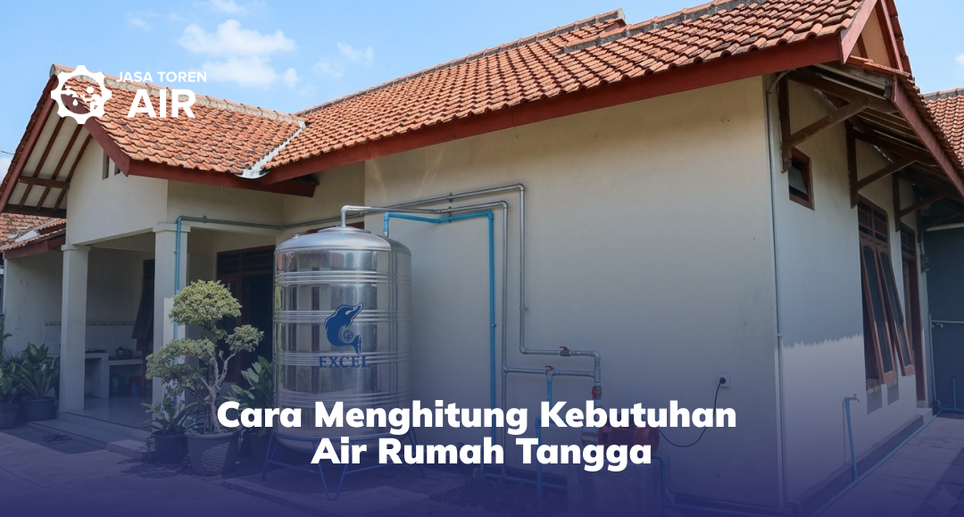 Cara Menghitung Kebutuhan Air Rumah Tangga