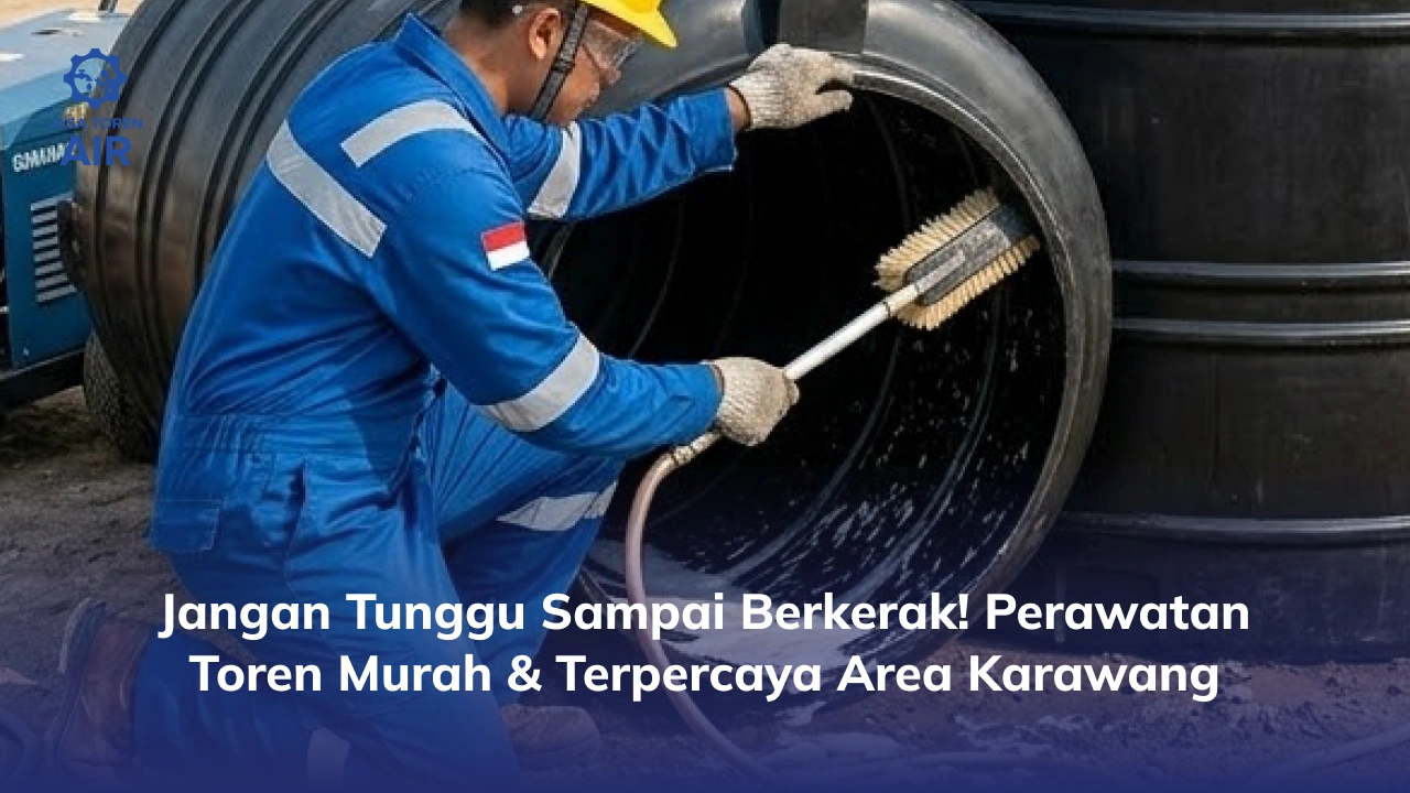 Jangan Tunggu Sampai Berkerak! Perawatan Toren Murah & Terpercaya Area Karawang