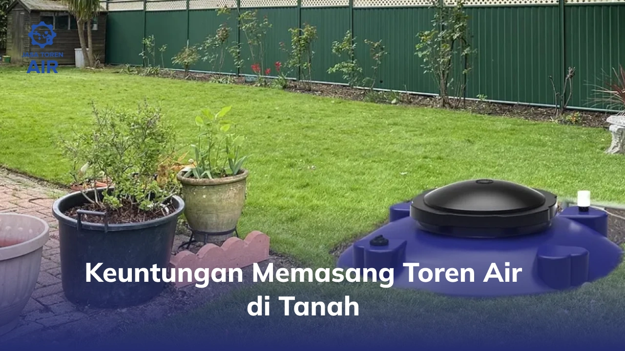 Keuntungan Memasang Toren Air di Tanah