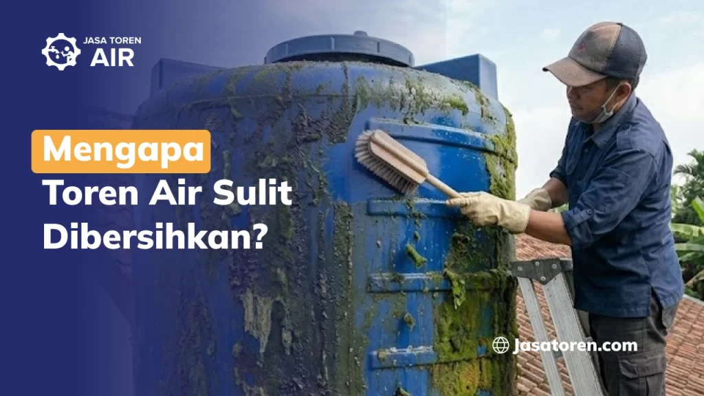 Mengapa Toren Air Sulit Dibersihkan?