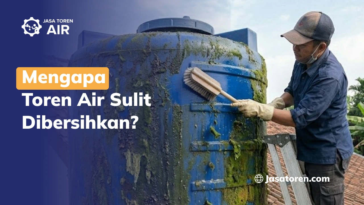 Mengapa Toren Air Sulit Dibersihkan?