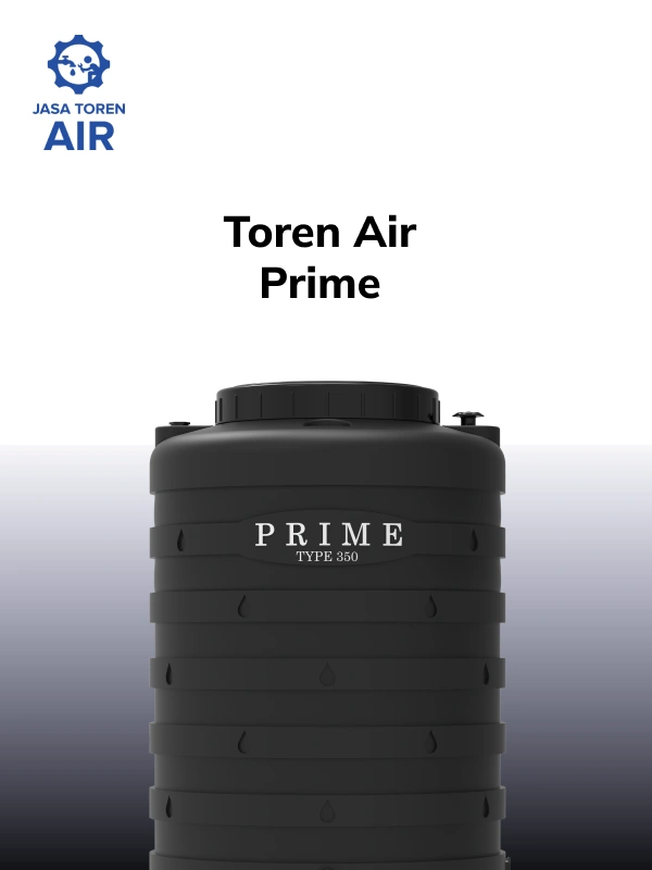 Toren Air Prime untuk Tekanan Air Lebih Optimal