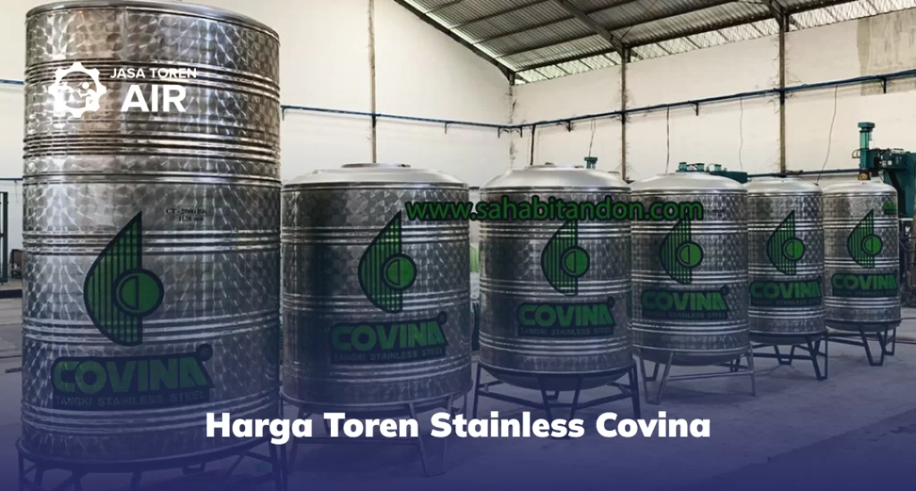 Harga Toren Stainless Covina