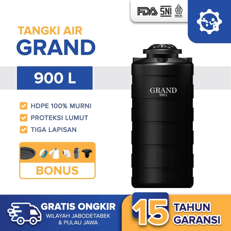 Produk Toren Air Grand 900 Liter