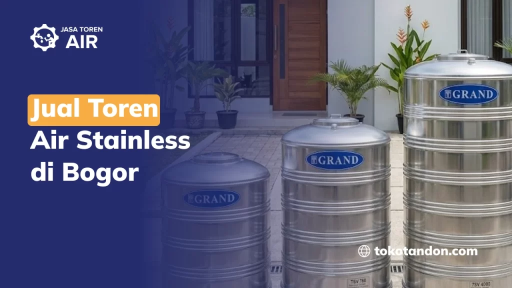 Jual Toren Air Stainless di Bogor