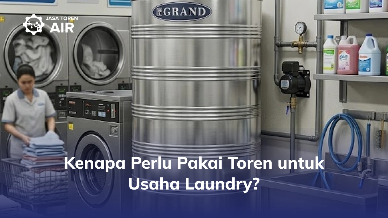 Kenapa Perlu Pakai Toren untuk Usaha Laundry