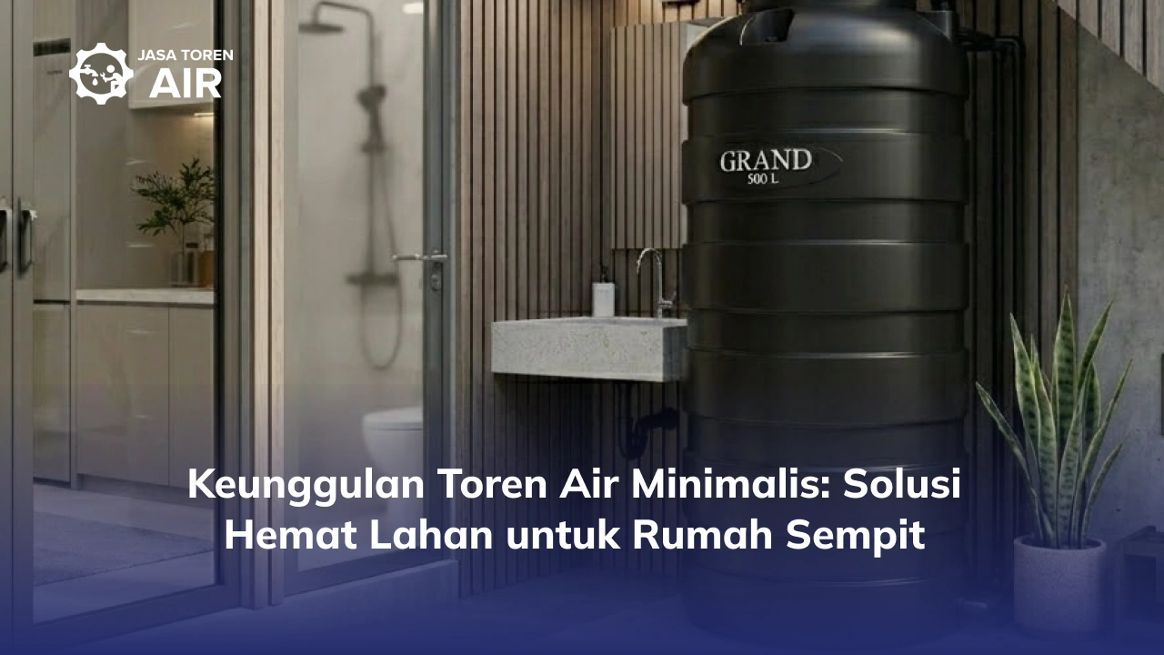 Keunggulan Toren Air Minimalis: Solusi Hemat Lahan untuk Rumah Sempit