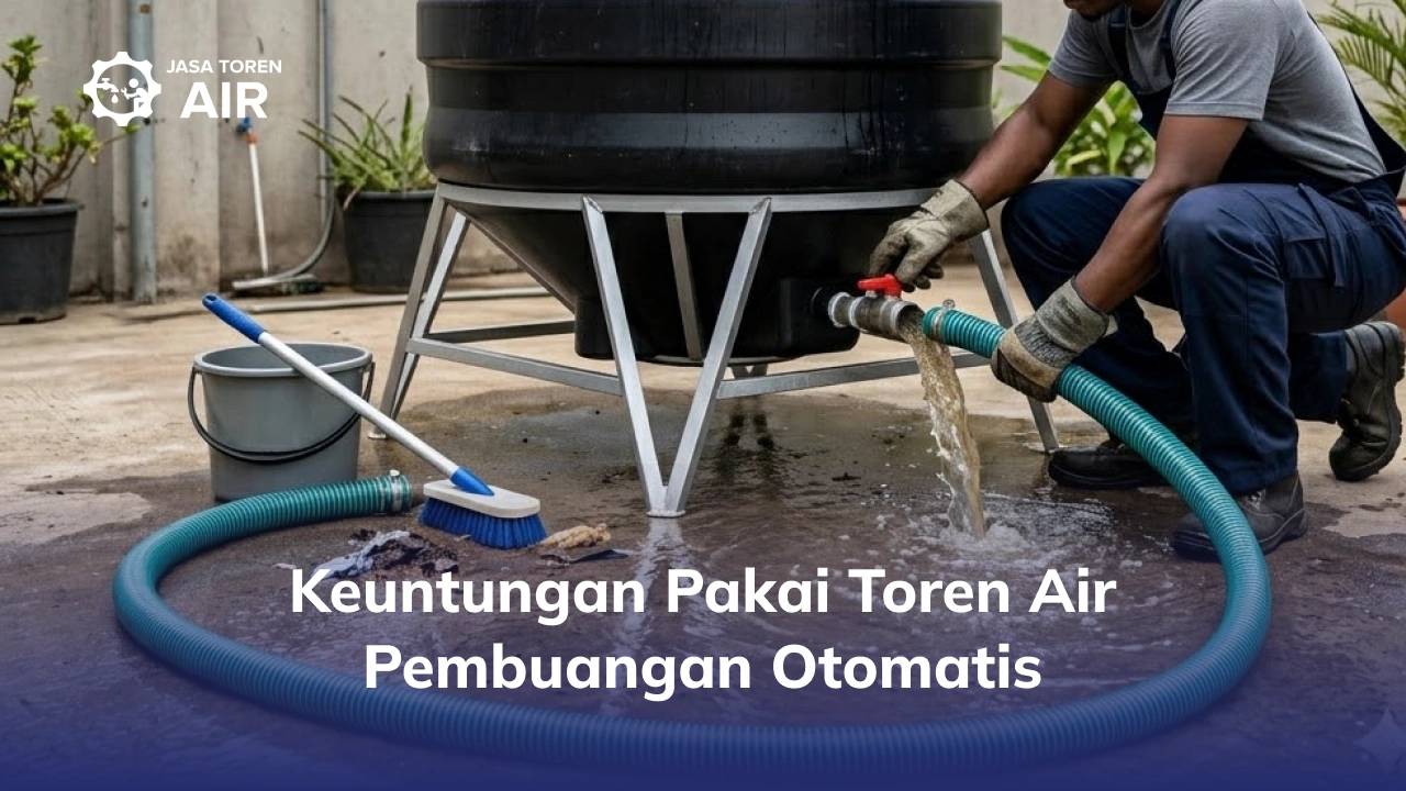 Keuntungan Pakai Toren Air Pembuangan Otomatis