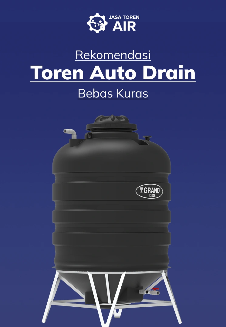 Rekomendasi Toren Auto Drain Bebas Kuras