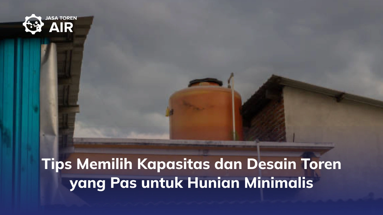 Tips Memilih Kapasitas dan Desain Toren yang Pas untuk Hunian Minimalis