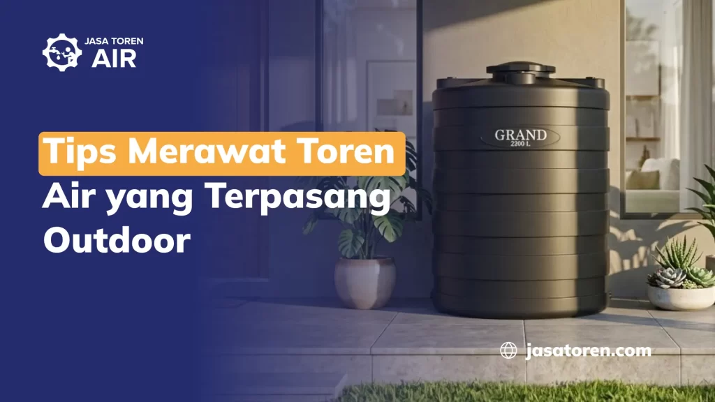 Tips Merawat Toren Air yang Terpasang Outdoor