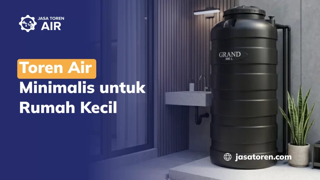 Toren Air Minimalis untuk Rumah Kecil