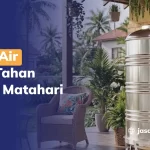 Toren Air yang Tahan Panas Matahari