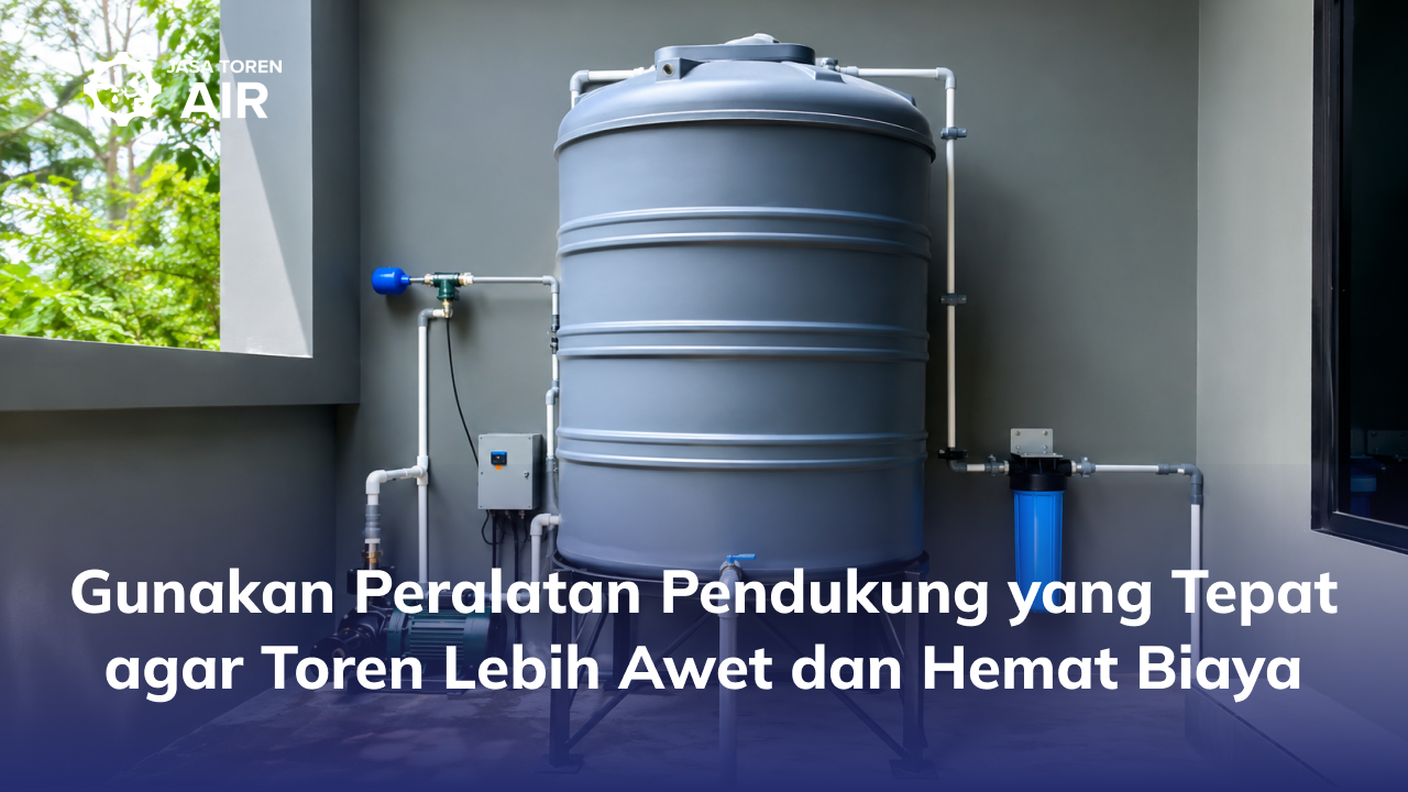 Gunakan Peralatan Pendukung yang Tepat agar Toren Lebih Awet dan Hemat Biaya