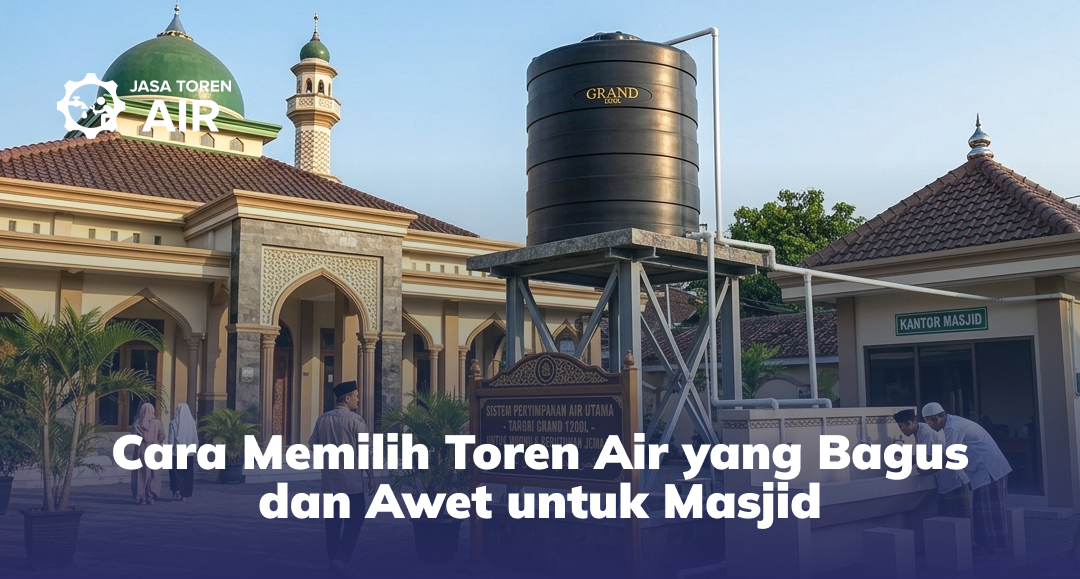 Cara Memilih Toren Air yang Bagus dan Awet untuk Masjid