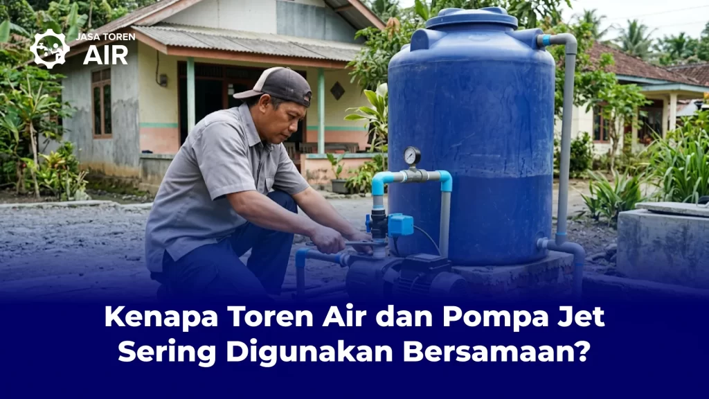 Kenapa Toren Air dan Pompa Jet Sering Digunakan Bersamaan?
